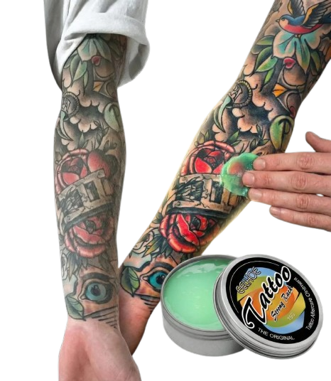 Crema idratante per la cura dei tatuaggi: nutre il tuo tatuaggio, ravviva il colore e lo protegge. 🦄