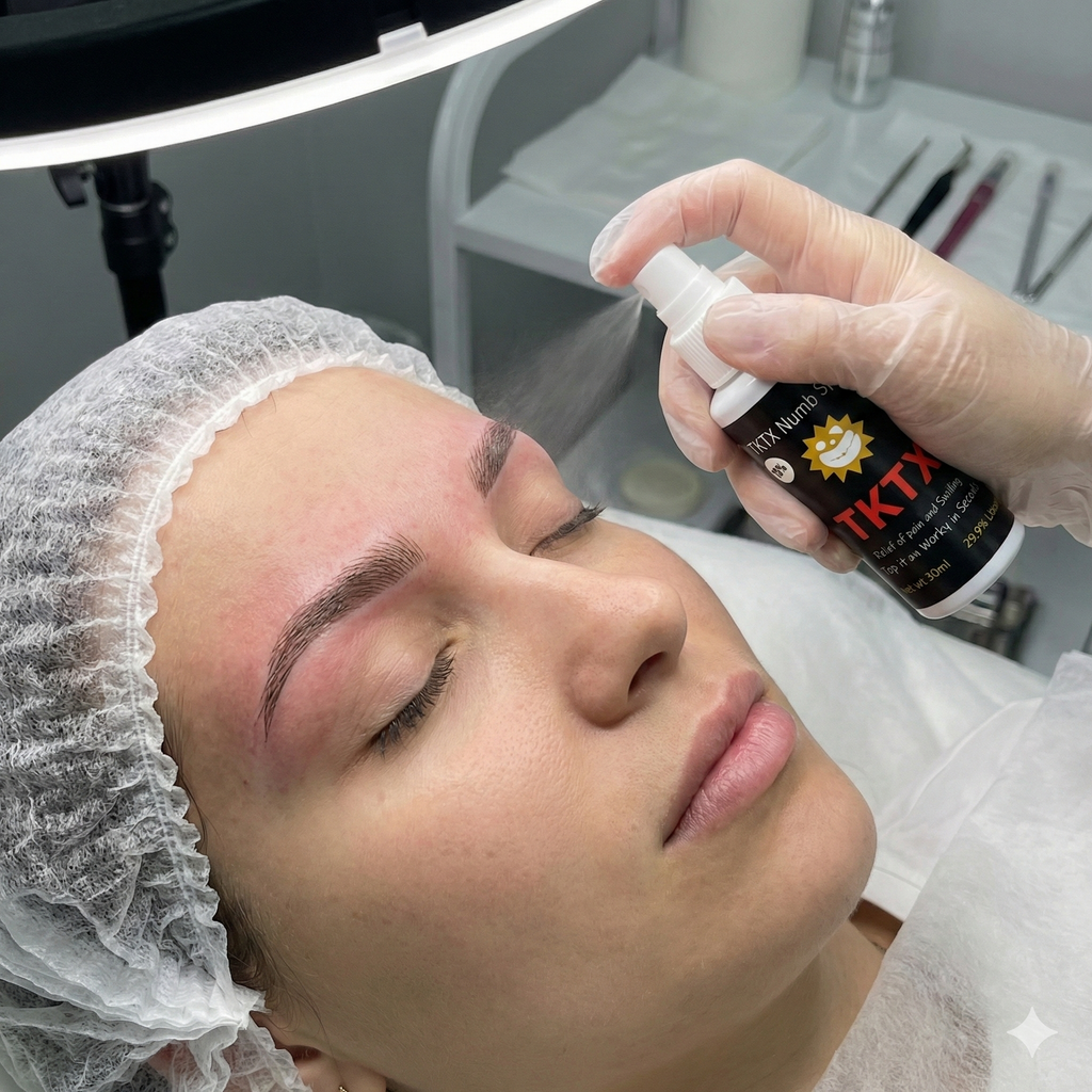 ✅ TKTX SPRAY 30 ml DURANTE I TATUAGGI | MICROBLADING | TRUCCO PERMANENTE 🤩