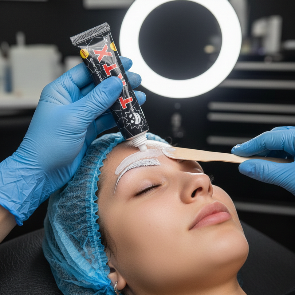 LA MIGLIORE CREMA TKTX Nero per TATUAGGI | depilazione con ceretta | PIERCING | MICROBLADING 🤩