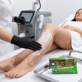 Pennello di precisione e crema anestetica TKTX