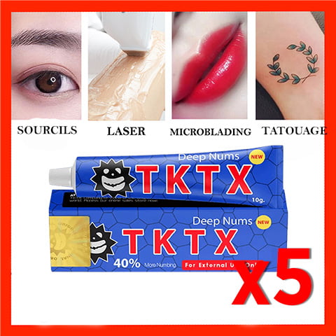 ✅Confezione 5 CREME ANESTETICHE BLU🤩 - Offerta limitata