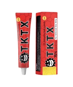 ✅ TKTX RED 75% PER TATUAGGIO | RIMOZIONE DEI PELI | FORATURA | MICROBLADING | ANESTESIA